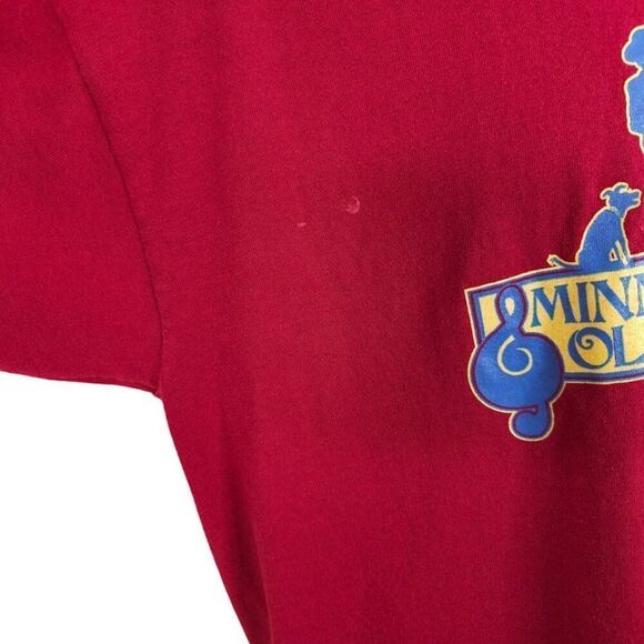 Vintage Minnesota Bluegrass Festival T Shirt Mens Size Large Red 90s 1996 - Picture 5 of 8